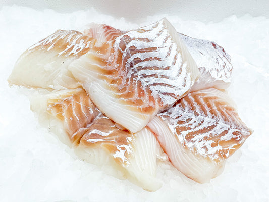 Cabillaud (Gadus morhua) Portion de Filet Sans peau