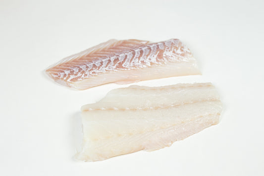 Cabillaud (Gadus morhua) Portion de Filet Sans peau