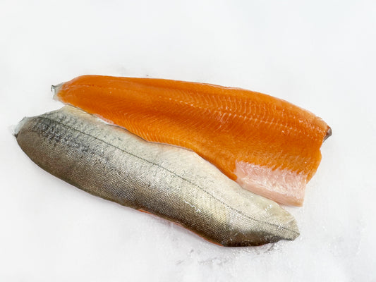 Filet d'omble chevalier au four aux agrumes et à l'aneth