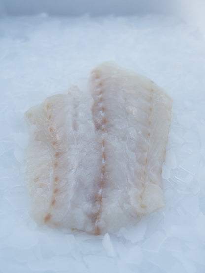 Cabillaud (Gadus morhua) Portion de Filet Sans peau