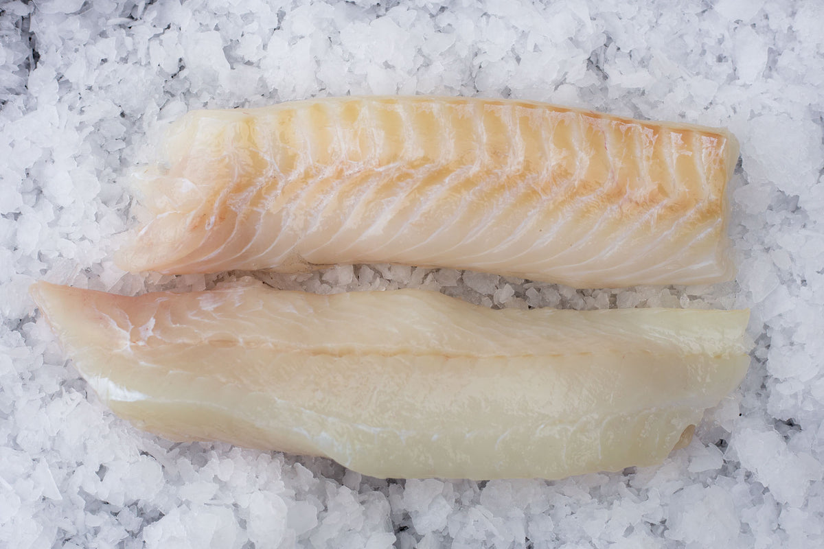 Cod (Gadus morhua) Loin with no skin