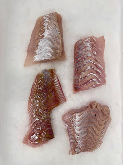 Lieu noir (Pollachius virens) Portion de filet Sans peau