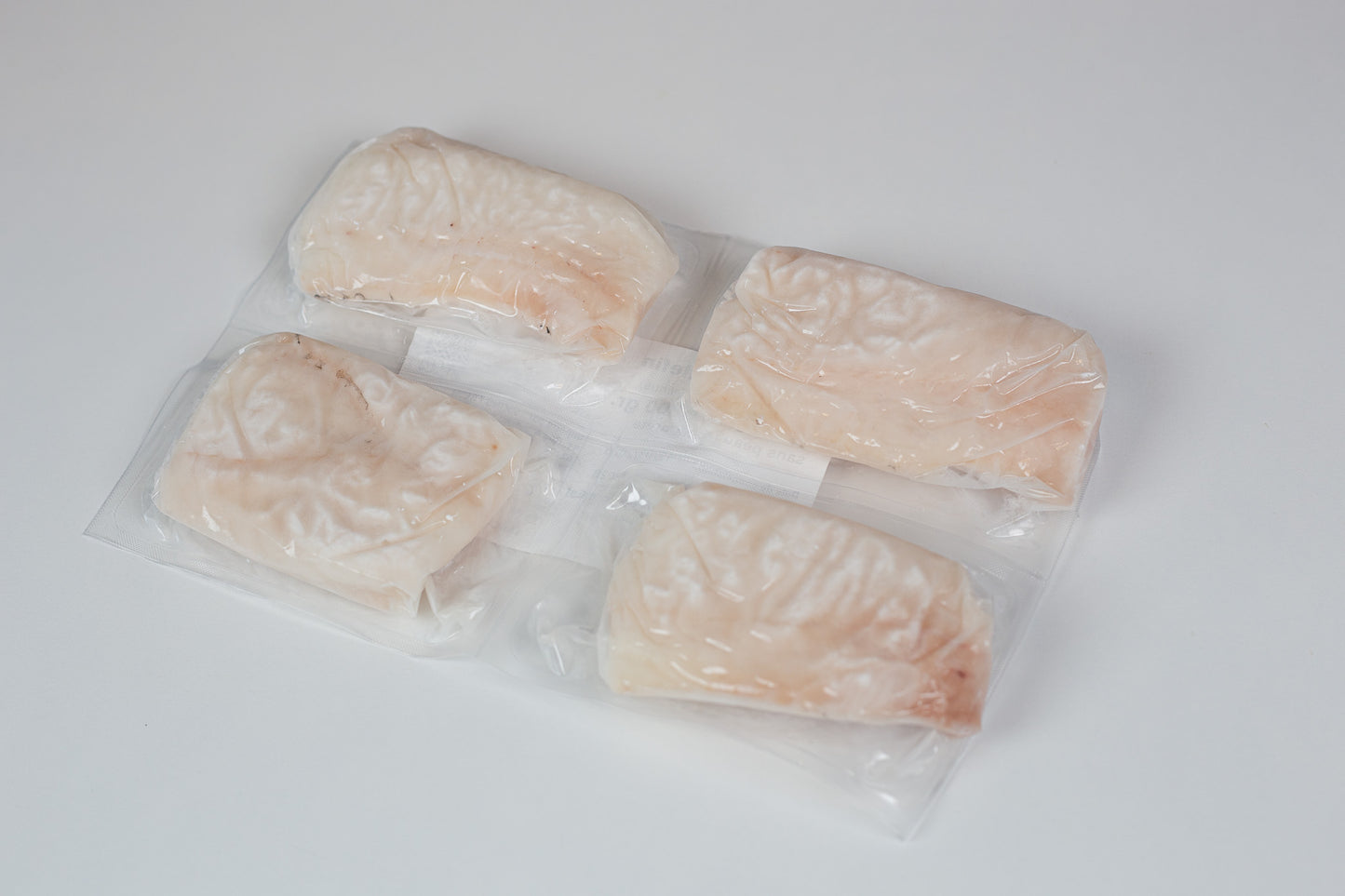 Portions d'églefin congelées
