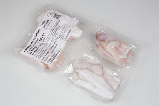 Langues de cabillaud - congelées