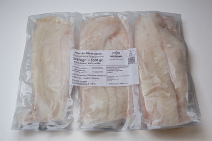 Filet de flétan - congelé
