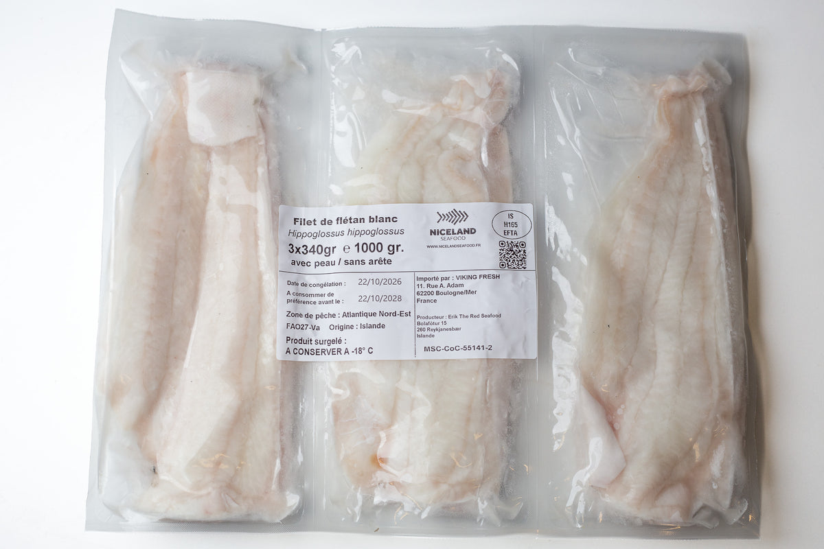 Filet de flétan - congelé