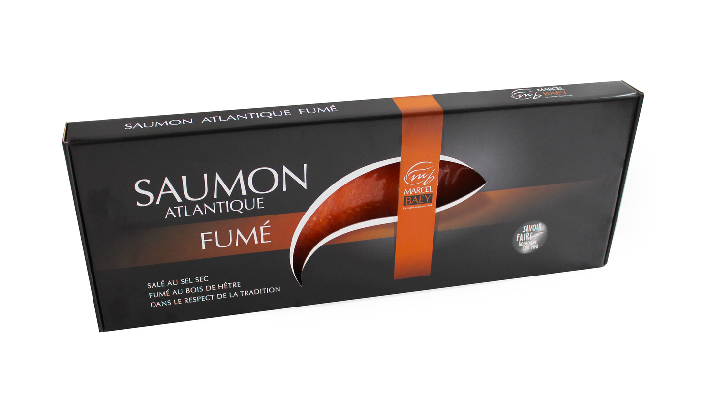 Saumon (Salmo salar) Filet fumé Pré-tranché