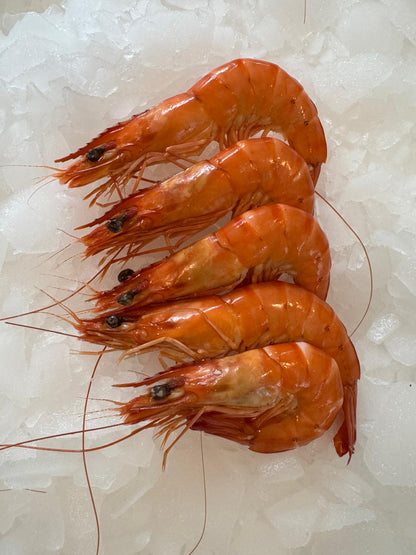 Crevettes (Penaus monodon) Label Rouge 40-60